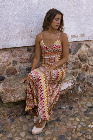 Vestido Zig Zag Multicolor