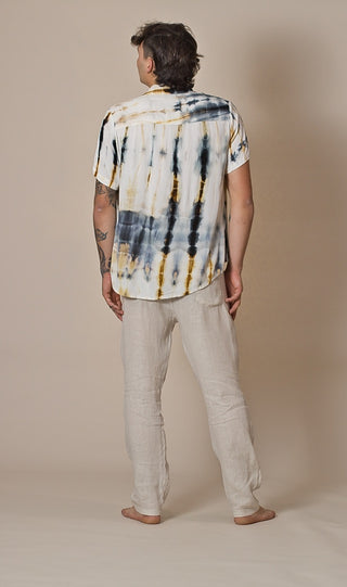 Camisa horizonte tie-Die