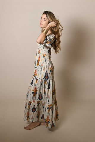 Vestido Boheme étnico
