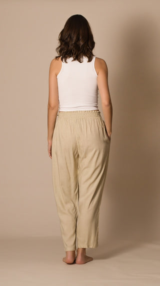 Pantalon baggy rayon