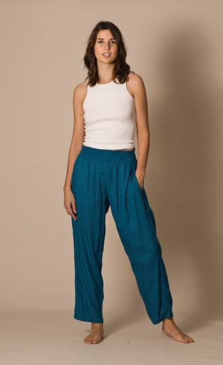 Pantalon baggy rayon