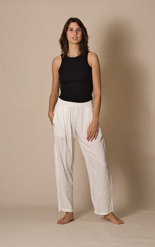 Pantalon baggy rayon