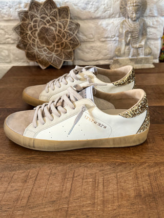 SNEAKERS GLITER GOLD