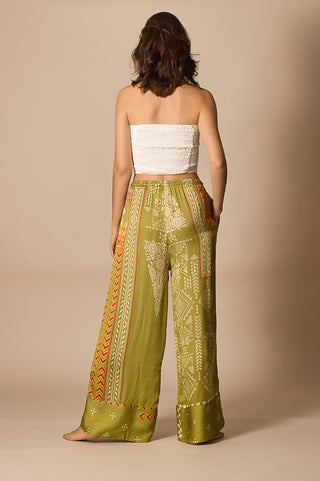 Pantalon Palazzo modal soft print