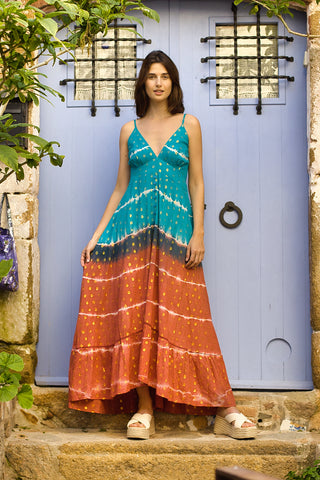 Vestido tye dye soft