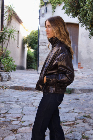 Chaqueta con capa desmontable